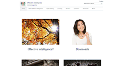 Desktop Screenshot of effectiveintelligence.com